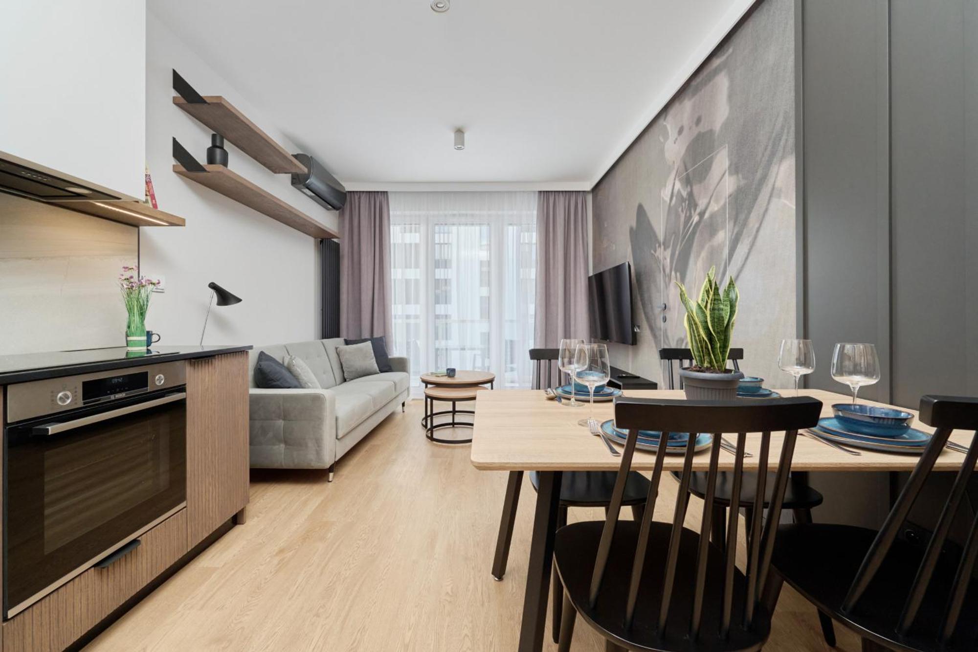 Ekskluzywny Apartament W Porcie Popowice - Fair Rentals Wrocław Eksteriør billede