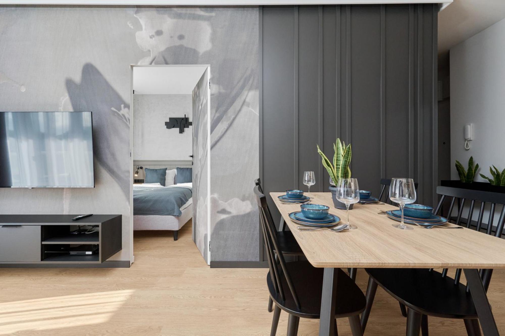 Ekskluzywny Apartament W Porcie Popowice - Fair Rentals Wrocław Eksteriør billede